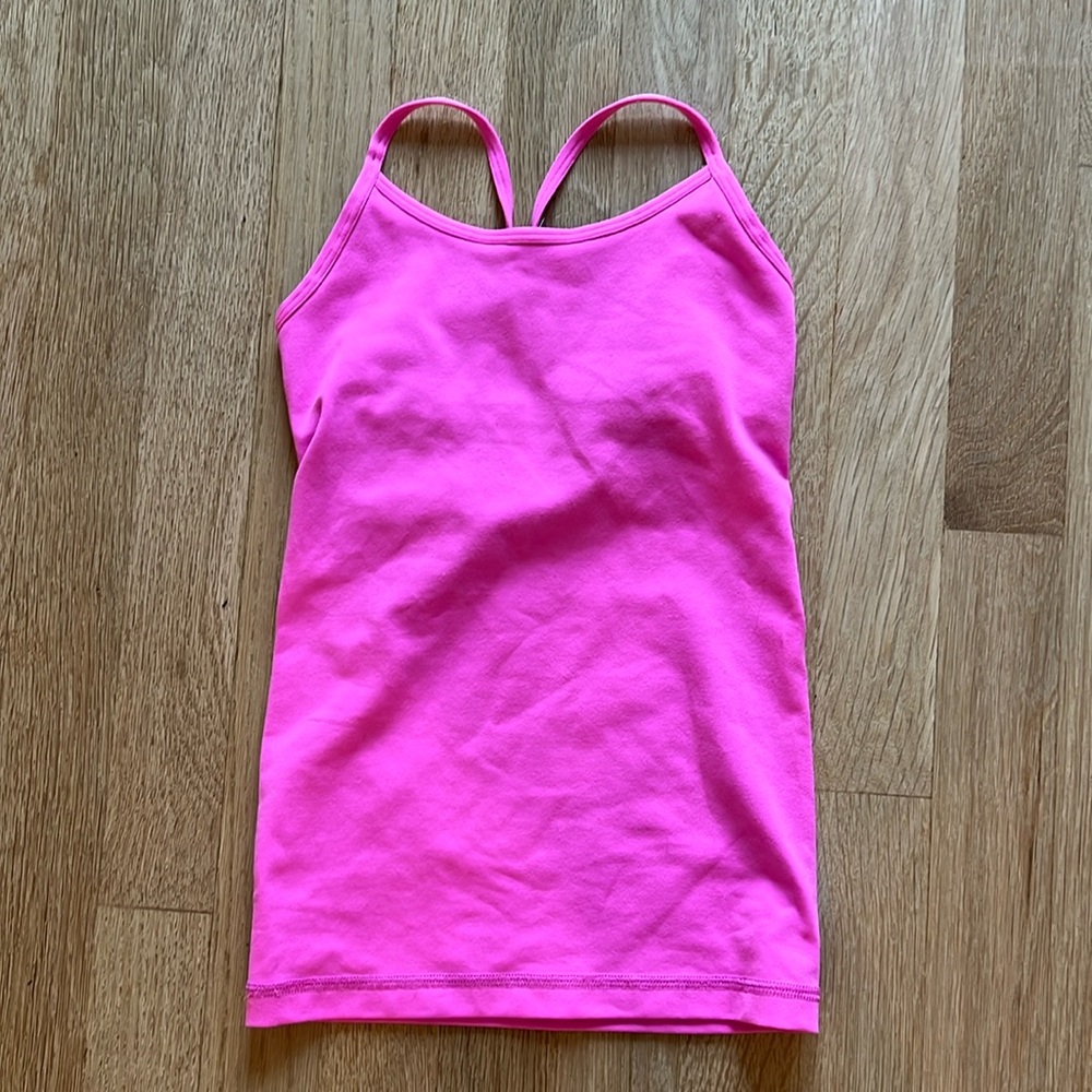 EUC Ivivva pink tank top 6